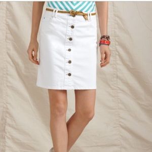 White Jean skirt Tommy Hilfiger